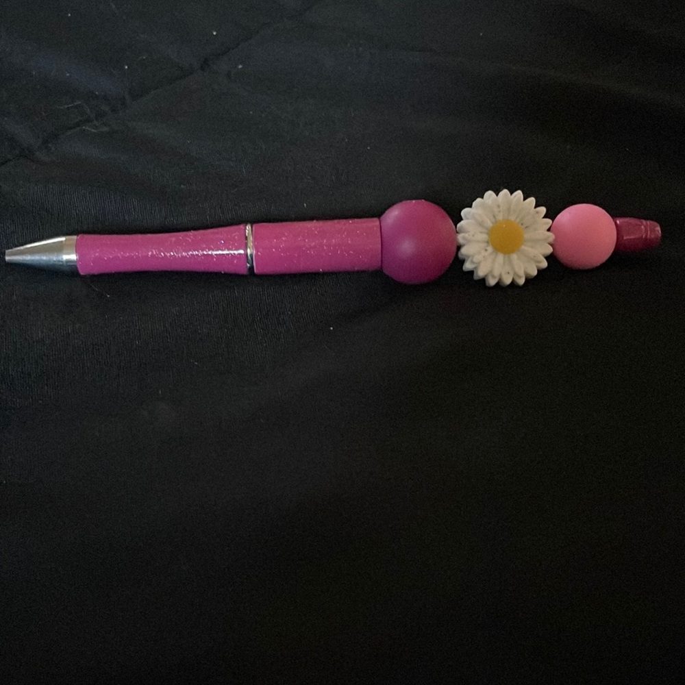 Daisy Beaded Pen
